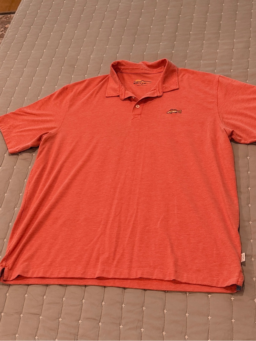 Orvis Coral Short-Sleeve Polo Shirt